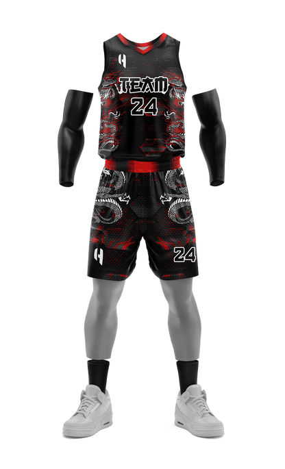 Custom Basketball Jersey and Shorts Set with Personalized Player Name, Number, and Team Name| HX208BS | Customize This!