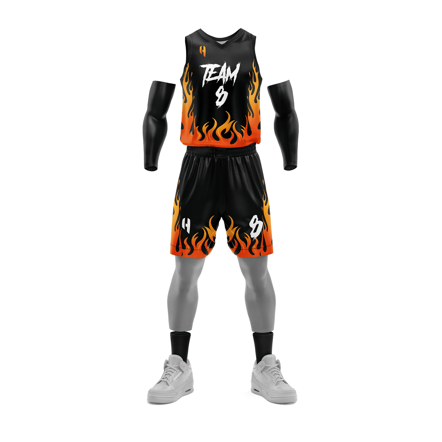 Custom Basketball Jersey and Shorts Set with Personalized Player Name, Number, and Team Name | HX214BS | Customize This!