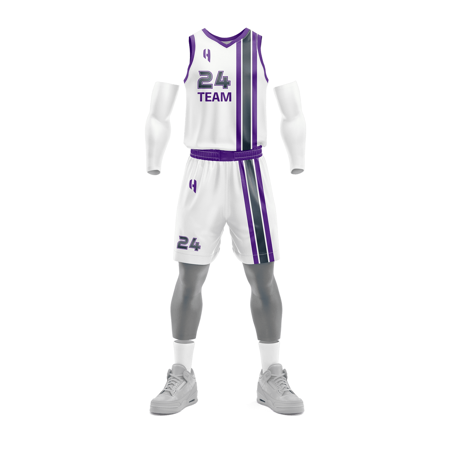 Custom Basketball Jersey and Shorts Set with Personalized Player Name, Number, and Team Name | HX227BS | Customize This!