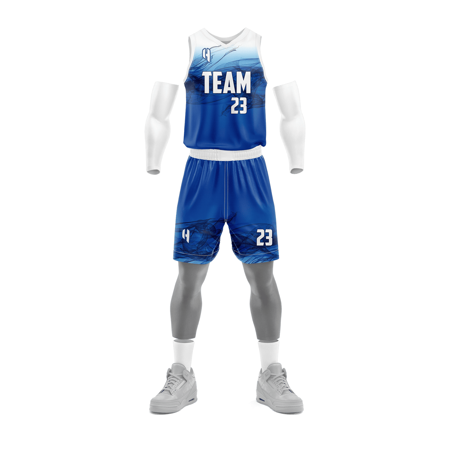 Custom Basketball Jersey and Shorts Set with Personalized Player Name, Number, and Team Name | HX228BS | Customize This!