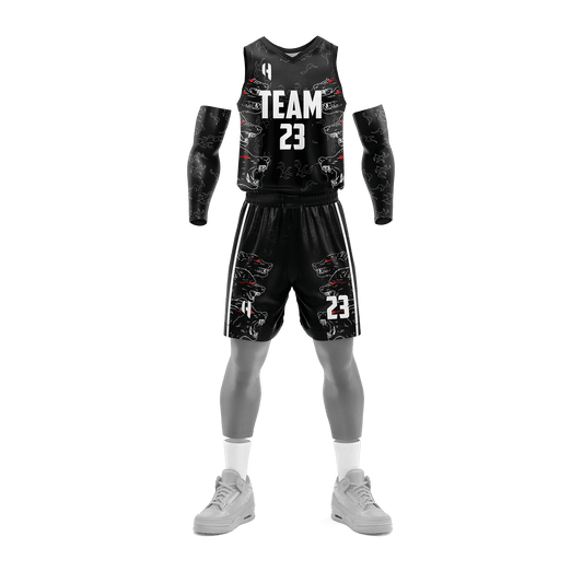 Custom Basketball Jersey and Shorts Set with Personalized Player Name, Number, and Team Name | HX231BS | Customize This!