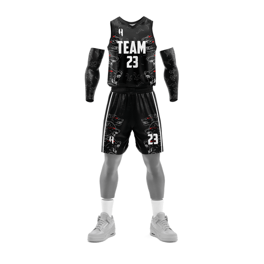 Custom KIDS Basketball Jersey and Shorts Set with Personalized Player Name, Number, and Team Name | HX231BS | Customize This!