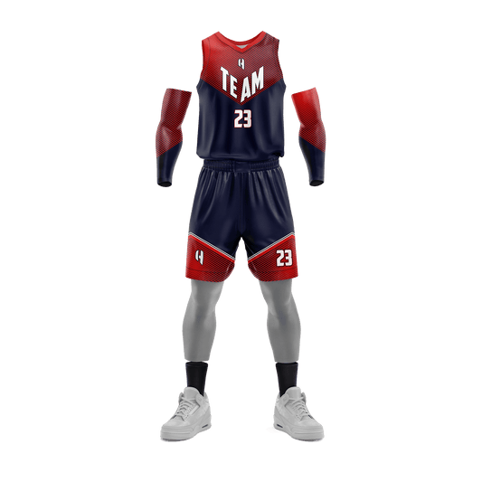 Custom Basketball Jersey and Shorts Set with Personalized Player Name, Number, and Team Name | HX233BS | Customize This!