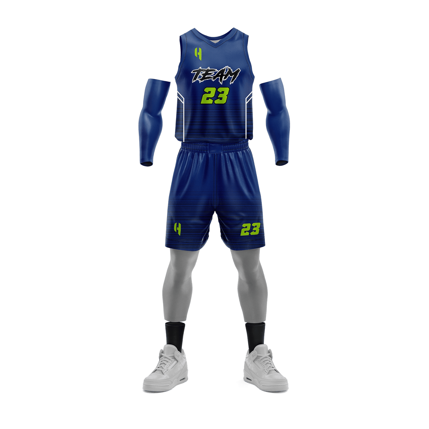 Custom Basketball Jersey and Shorts Set with Personalized Player Name, Number, and Team Name | HX237BS | Customize This!