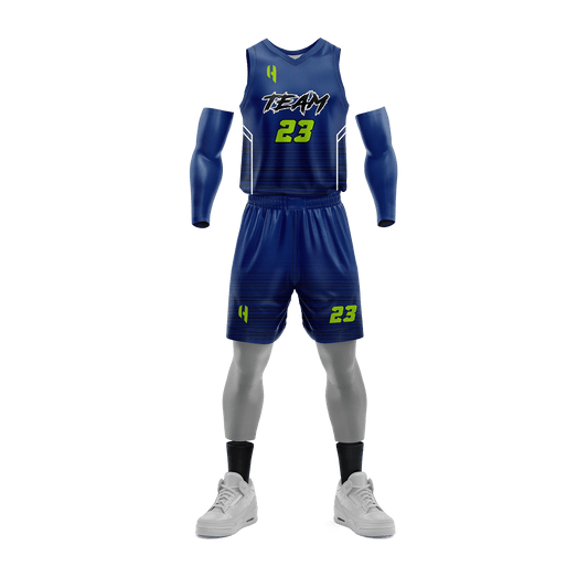 Custom Basketball Jersey and Shorts Set with Personalized Player Name, Number, and Team Name | HX237BS | Customize This!