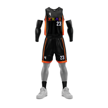 Custom Basketball Jersey and Shorts Set with Personalized Player Name, Number, and Team Name | HX238BS | Customize This!