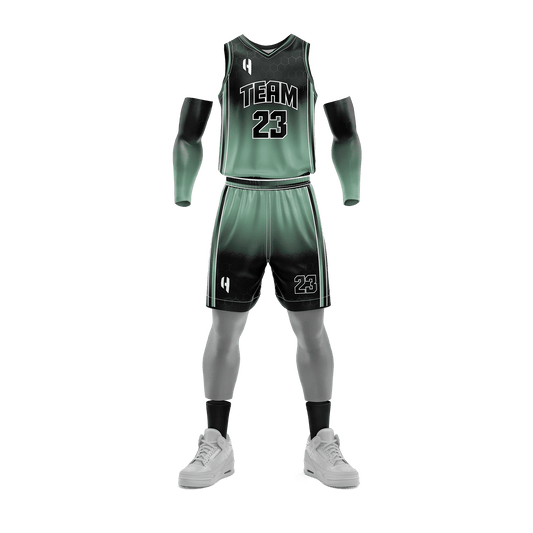 Custom Basketball Jersey and Shorts Set with Personalized Player Name, Number, and Team Name | HX244BS | Customize This!