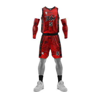 Custom Basketball Jersey and Shorts Set with Personalized Player Name, Number, and Team Name | HX245BS | Customize This!