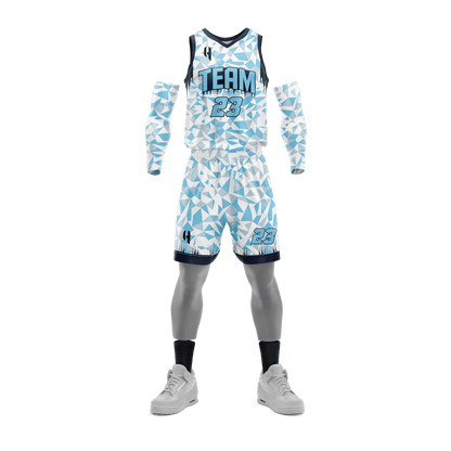 Custom KIDS Basketball Jersey and Shorts Set with Personalized Player Name, Number, and Team Name | HX250BS | Customize This!