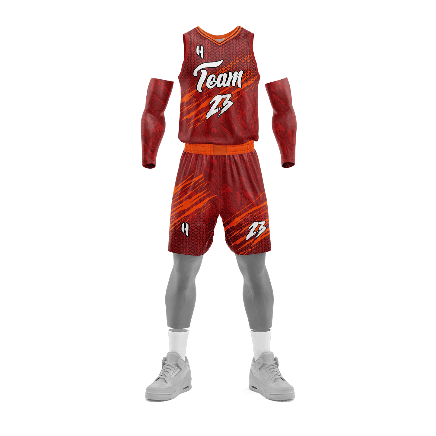 Custom Basketball Jersey and Shorts Set with Personalized Player Name, Number, and Team Name| HX255BS | Customize This!