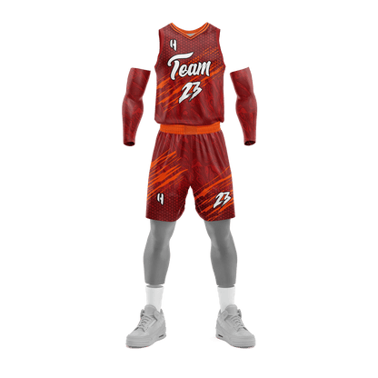 Custom Basketball Jersey and Shorts Set with Personalized Player Name, Number, and Team Name| HX255BS | Customize This!