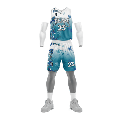 Custom KIDS Basketball Jersey and Shorts Set with Personalized Player Name, Number, and Team Name | HX258BS | Customize This!