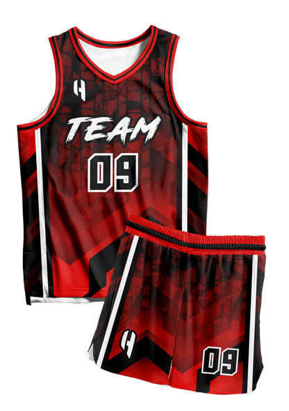 Custom Basketball Jersey and Shorts Set with Personalized Player Name, Number, and Team Name | HX302BS | Customize This!