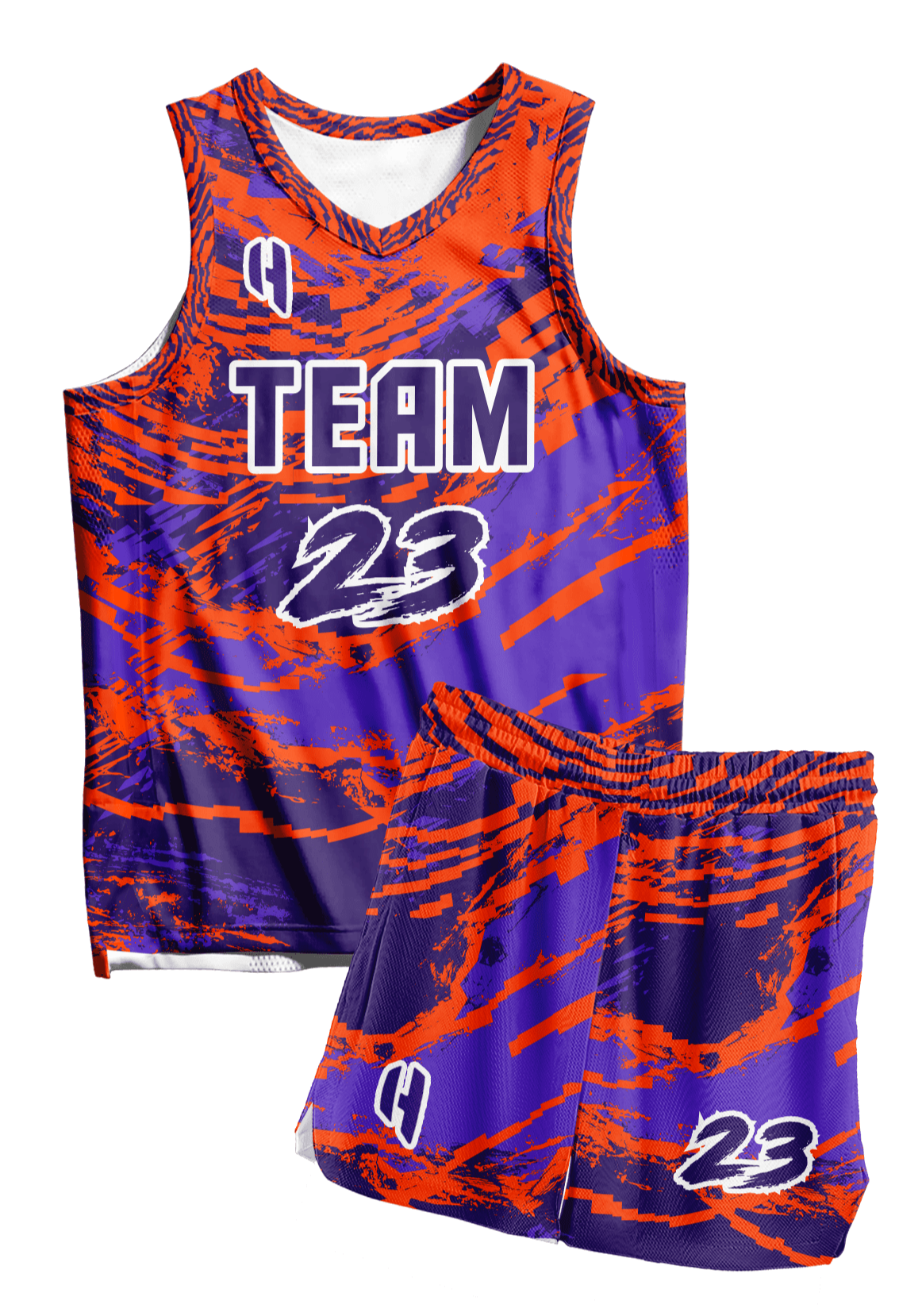 Custom Basketball Jersey and Shorts Set with Personalized Player Name, Number, and Team Name | HX304BS | Customize This!