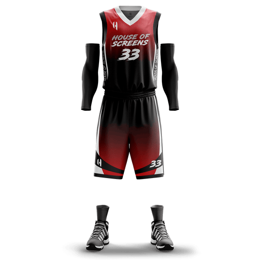 Custom Basketball Jersey and Shorts Set with Personalized Player Name, Number, and Team Name | HX31BS | Customize This!