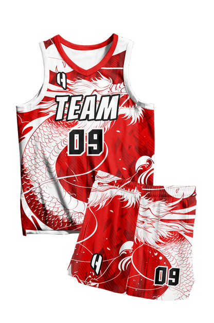 Custom Basketball Jersey and Shorts Set with Personalized Player Name, Number, and Team Name | HX338BS | Customize This!