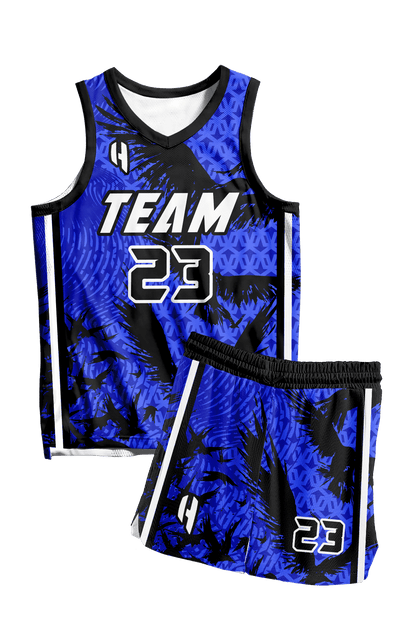 Custom Basketball Jersey and Shorts Set with Personalized Player Name, Number, and Team Name | HX340BS | Customize This!