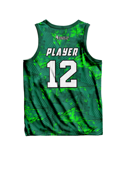 Custom Basketball Jersey and Shorts Set with Personalized Player Name, Number, and Team Name | HX382BS | Customize This!