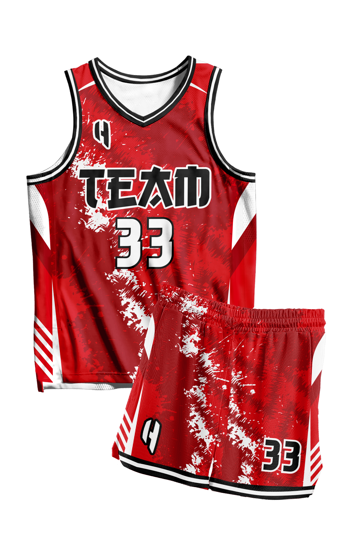 Custom Basketball Jersey and Shorts Set with Personalized Player Name, Number, and Team Name | HX387BS | Customize This!