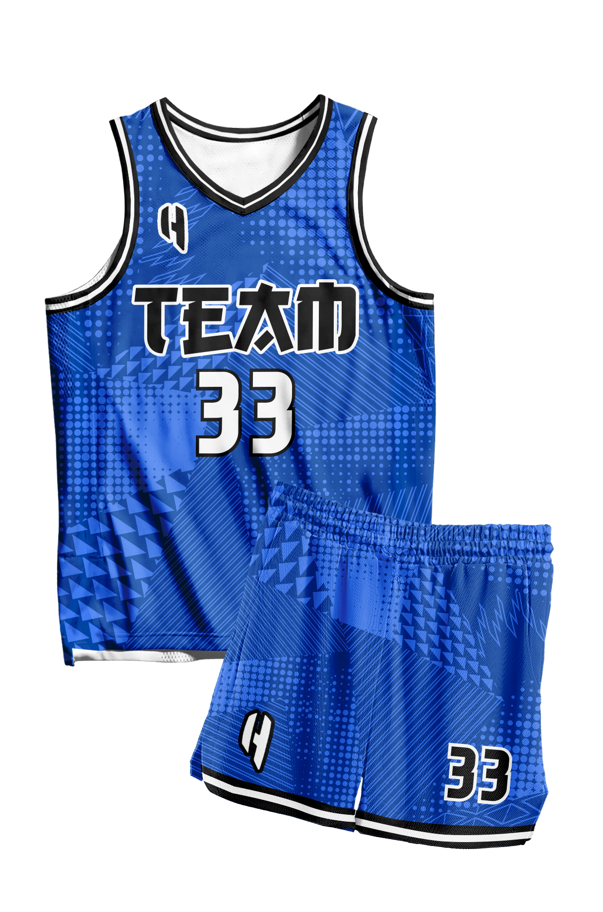 Custom Basketball Jersey and Shorts Set with Personalized Player Name, Number, and Team Name | HX388BS | Customize This!