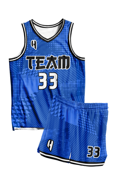 Custom Basketball Jersey and Shorts Set with Personalized Player Name, Number, and Team Name | HX388BS | Customize This!