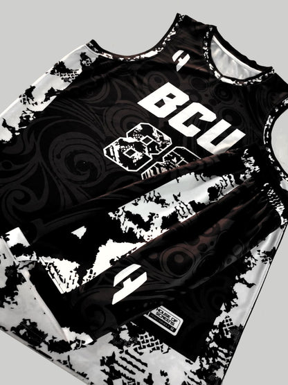 Custom Basketball Jersey and Shorts Set with Personalized Player Name, Number, and Team Name | HX149BS | Customize This!