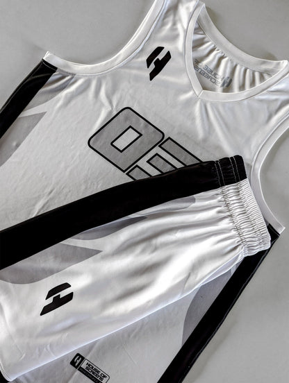 Custom Basketball Jersey and Shorts Set with Personalized Player Name, Number, and Team Name | HX95BS | Customize This!