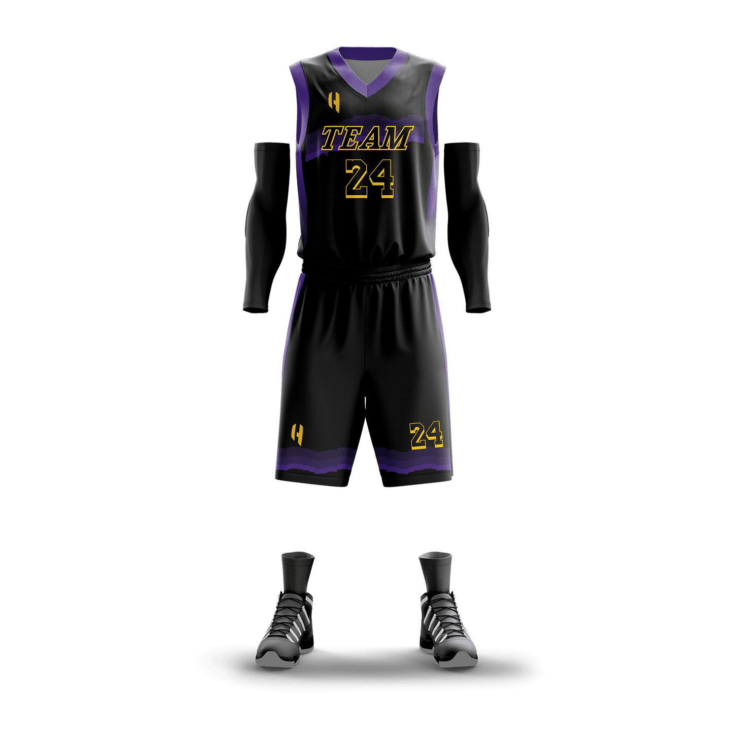 Custom Basketball Jersey and Shorts Set with Personalized Player Name, Number, and Team Name|| HX153BS | Customize This!