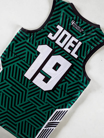 Custom Basketball Jersey and Shorts Set with Personalized Player Name, Number, and Team Name | HX321BS | Customize This!