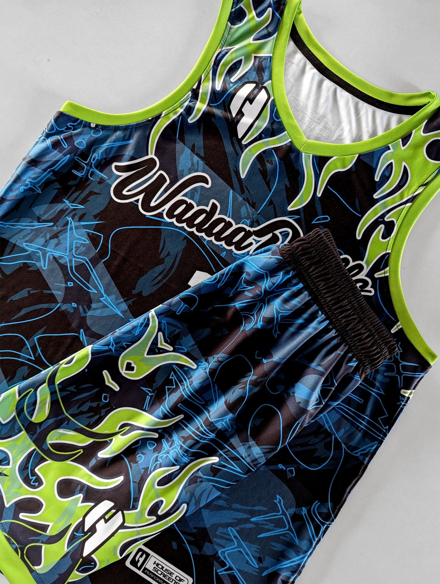 Custom Basketball Jersey and Shorts Set with Personalized Player Name, Number, and Team Name | HX277BS | Customize This!