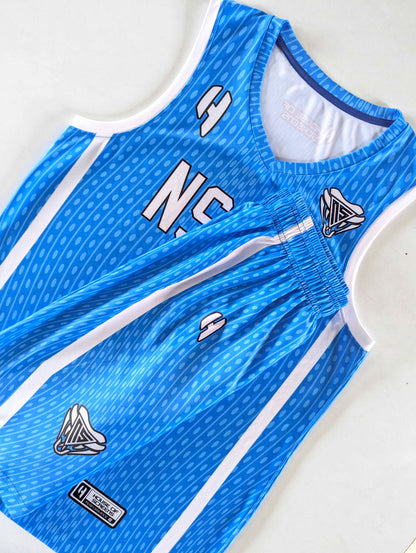 Custom Basketball Jersey and Shorts Set with Personalized Player Name, Number, and Team Name | HX325BS | Customize This!