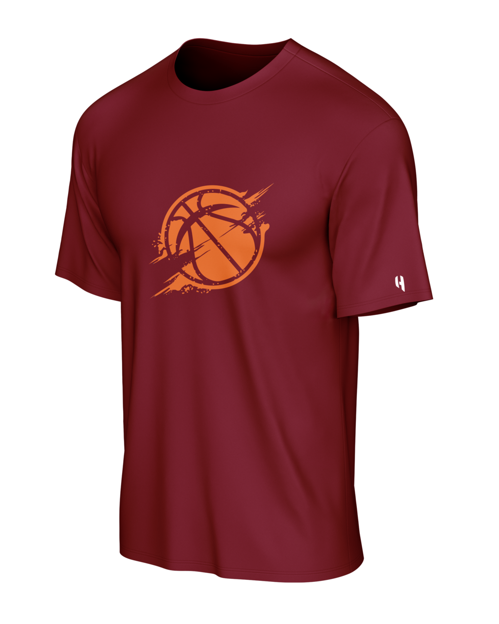 Basketball Polyester T-shirt | HX010CT | Basketball Graphic