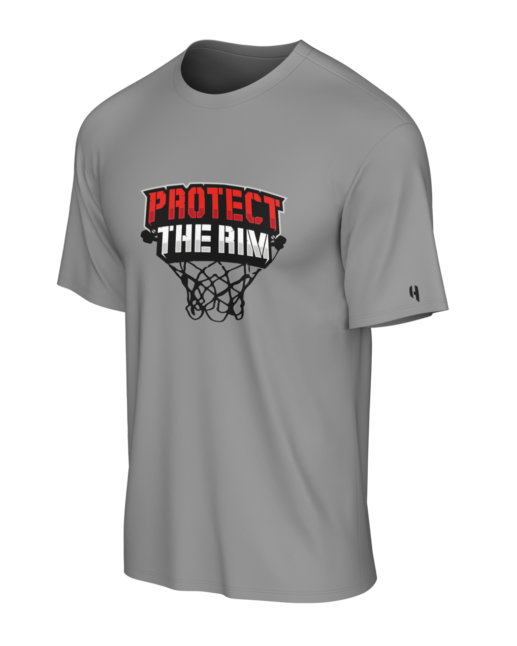 Basketball Polyester T-shirt | HX05CT | Protect The Rim