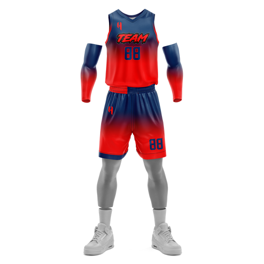 Custom Basketball Jersey and Shorts Set with Personalized Player Name, Number, and Team Name| HX100BS | Customize This!