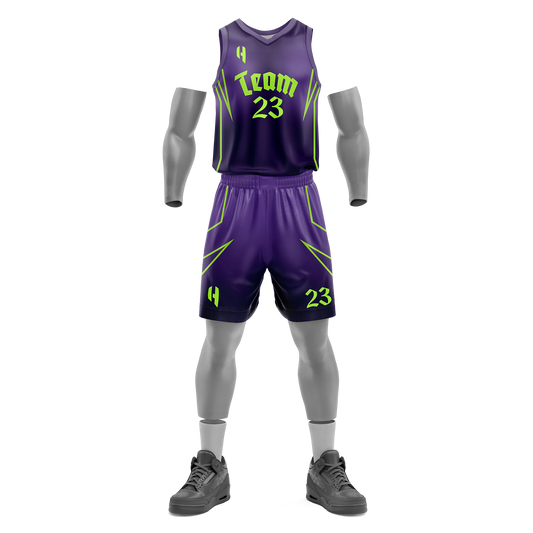 Custom Basketball Jersey and Shorts Set with Personalized Player Name, Number, and Team Name| HX103BS | Customize This!