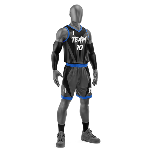 Custom Basketball Jersey and Shorts Set with Personalized Player Name, Number, and Team Name | HX108BS | Customize This!