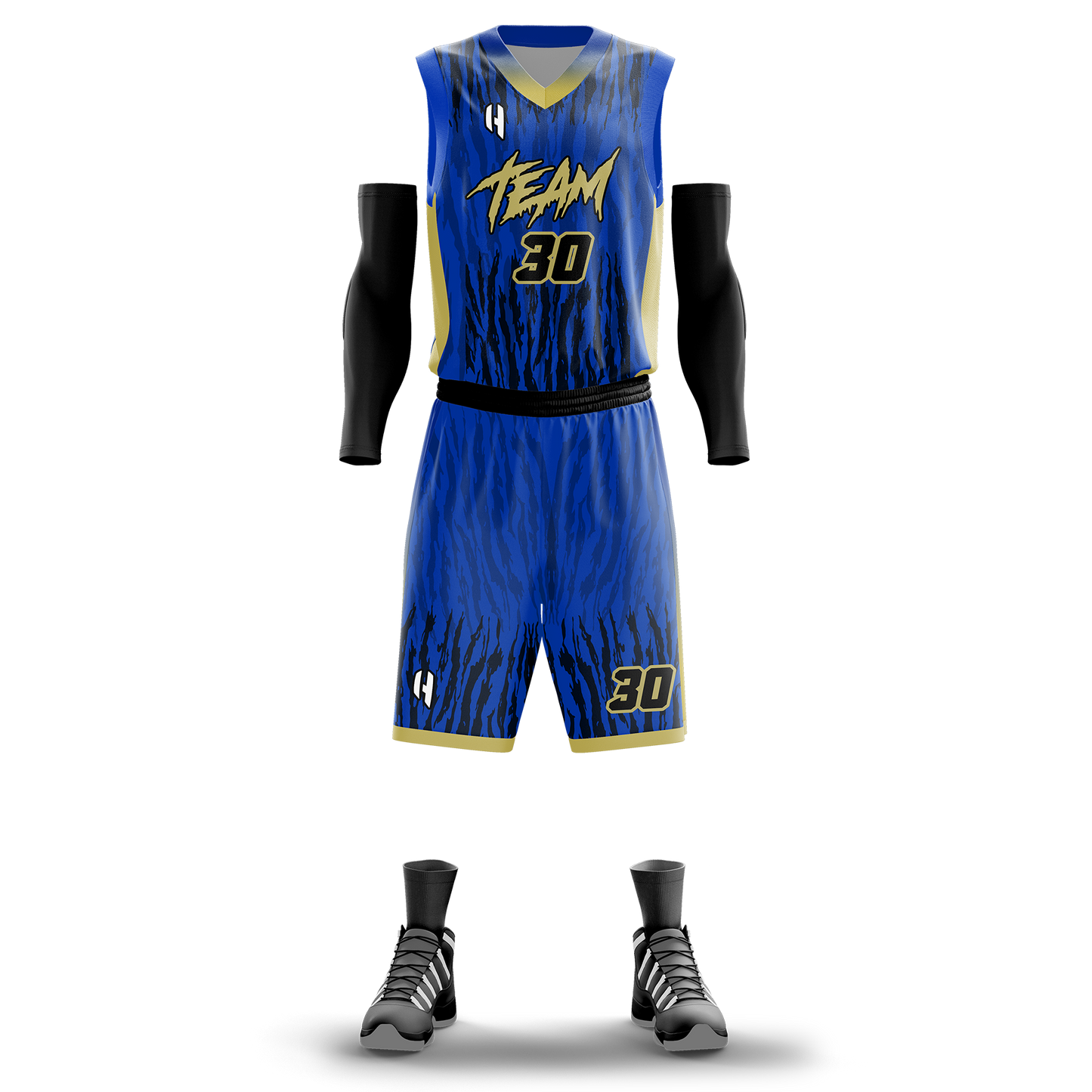 Custom Basketball Jersey and Shorts Set with Personalized Player Name, Number, and Team Name| HX121BS | Customize This!