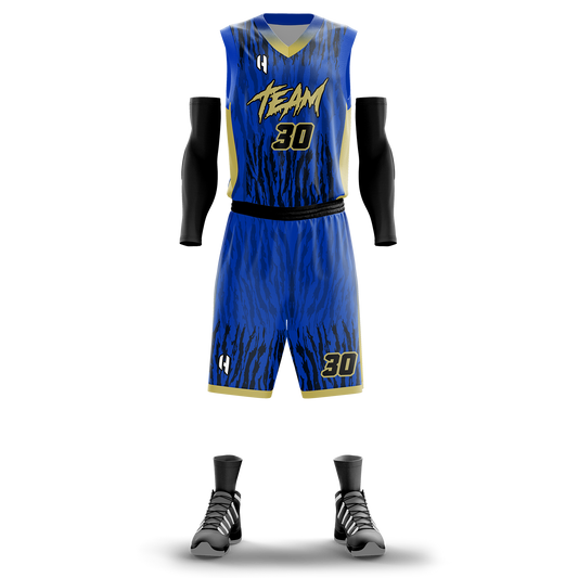 Custom Basketball Jersey and Shorts Set with Personalized Player Name, Number, and Team Name| HX121BS | Customize This!