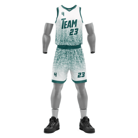 Custom Basketball Jersey and Shorts Set with Personalized Player Name, Number, and Team Name | HX137BS | Customize This!