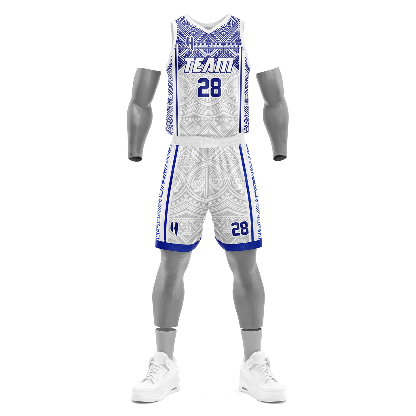 Custom Basketball Jersey and Shorts Set with Personalized Player Name, Number, and Team Name | HX143BS | Customize This!