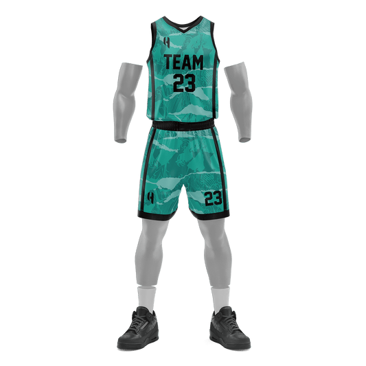 Custom Basketball Jersey and Shorts Set with Personalized Player Name, Number, and Team Name | HX146BS | Customize This!