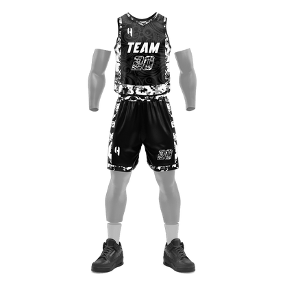 Custom Basketball Jersey and Shorts Set with Personalized Player Name, Number, and Team Name | HX149BS | Customize This!