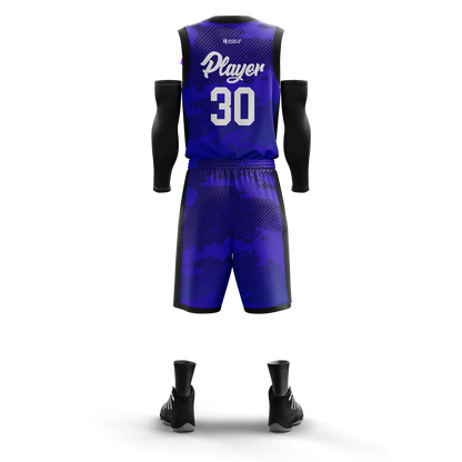 Custom Basketball Jersey and Shorts Set with Personalized Player Name, Number, and Team Name | HX18BS | Customize This!