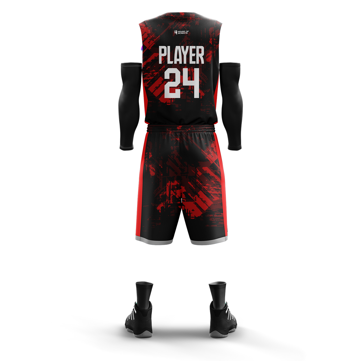 Custom Basketball Jersey and Shorts Set with Personalized Player Name, Number, and Team Name | HX19BS | Customize This!