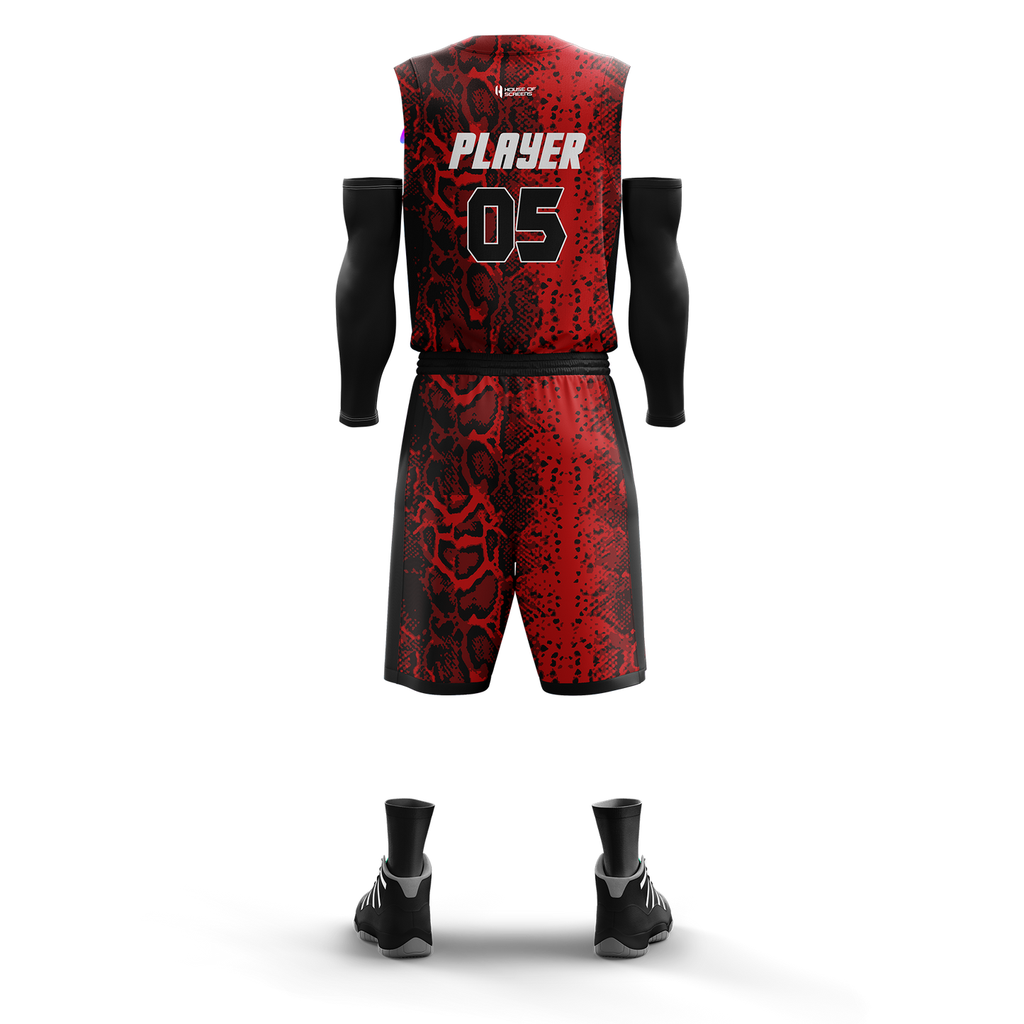 Custom Basketball Jersey and Shorts Set with Personalized Player Name, Number, and Team Name | HX22BS | Customize This!