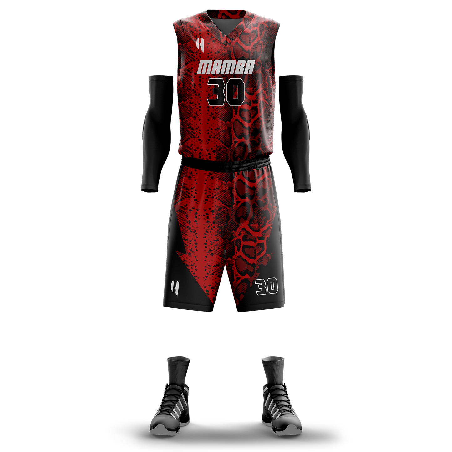 Custom Basketball Jersey and Shorts Set with Personalized Player Name, Number, and Team Name | HX22BS | Customize This!