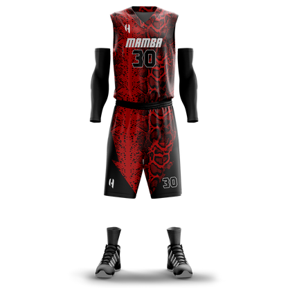 Custom Basketball Jersey and Shorts Set with Personalized Player Name, Number, and Team Name | HX22BS | Customize This!