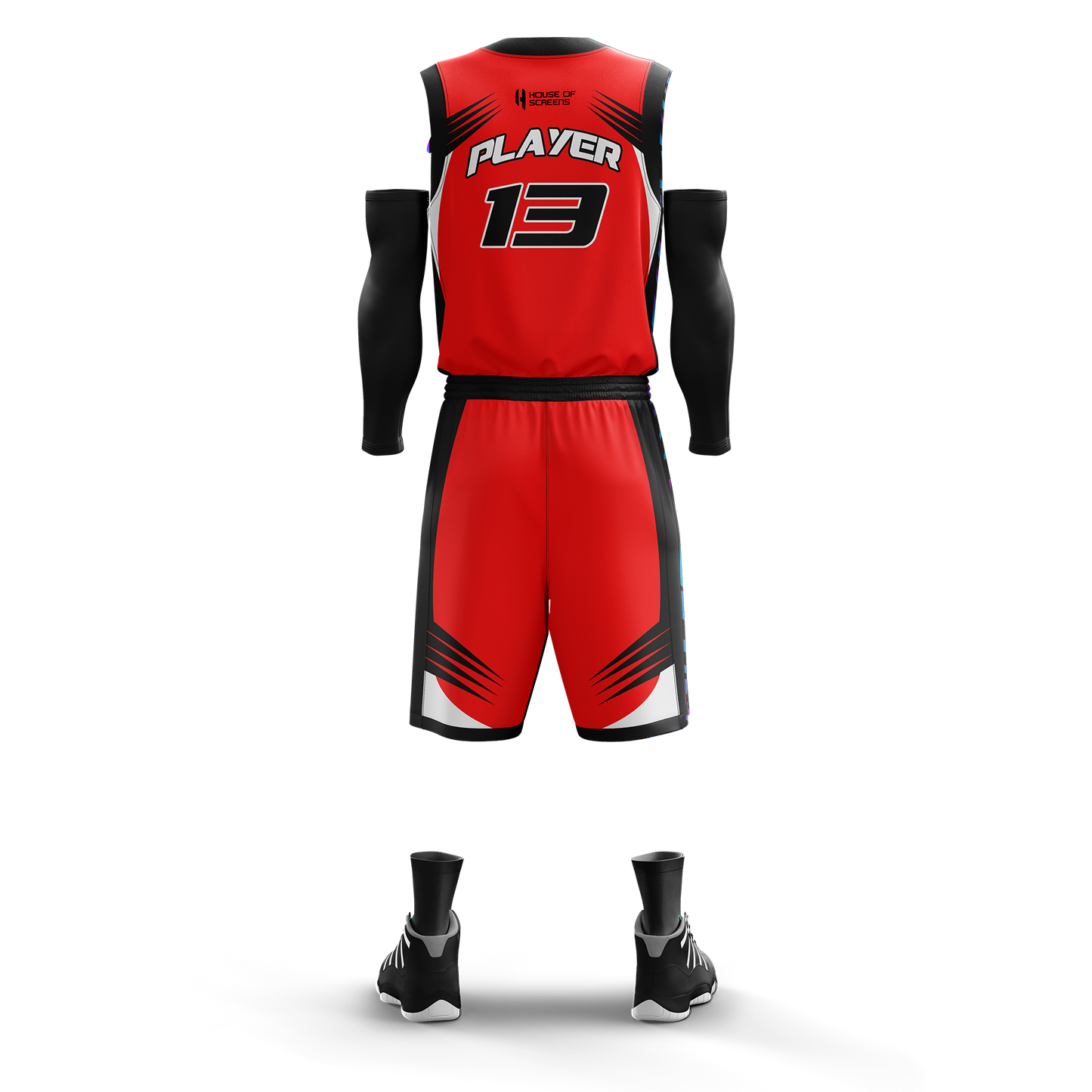 Custom Basketball Jersey and Shorts Set with Personalized Player Name, Number, and Team Name | HX26BS | Customize This!