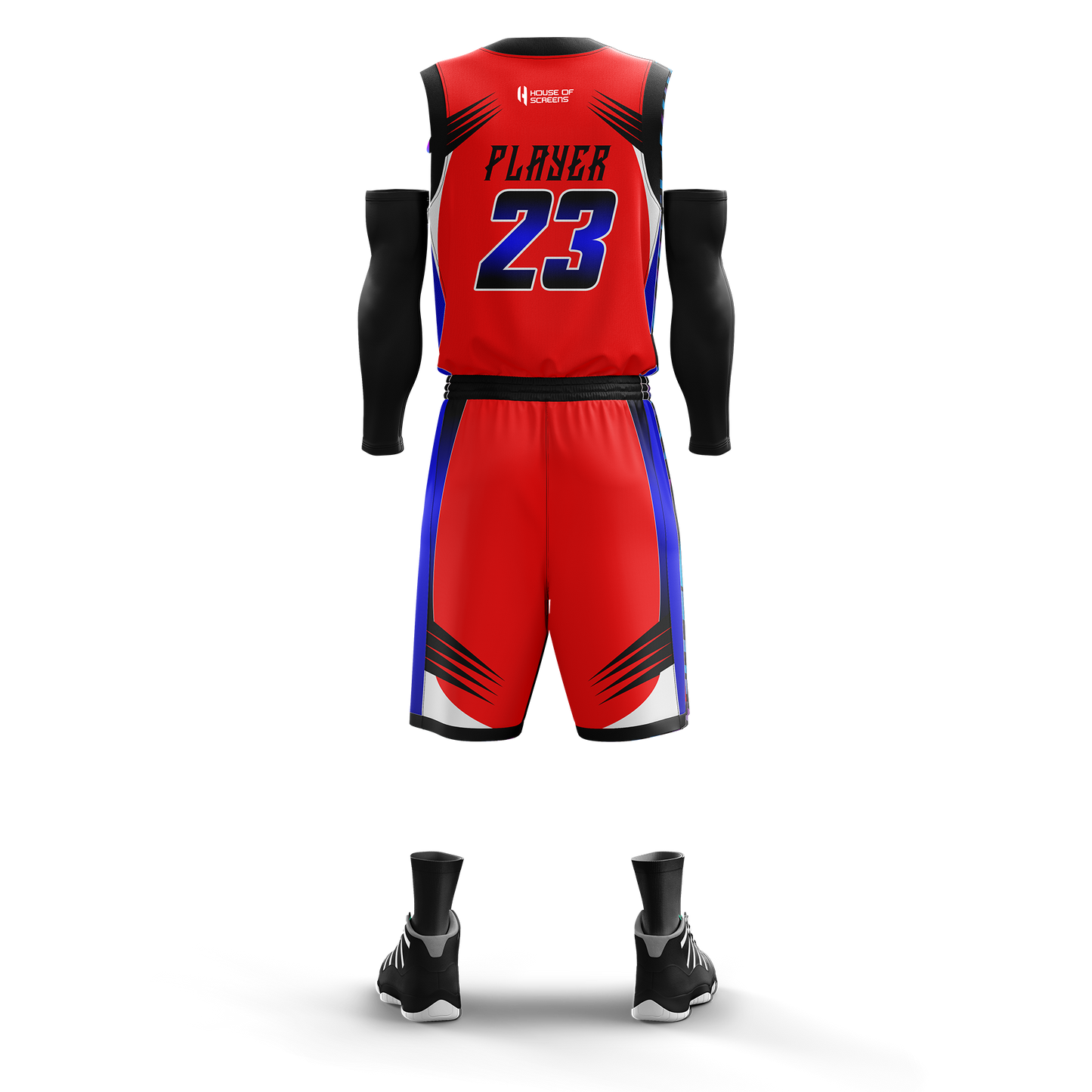 Custom Basketball Jersey and Shorts Set with Personalized Player Name, Number, and Team Name | HX65BS | Customize This!