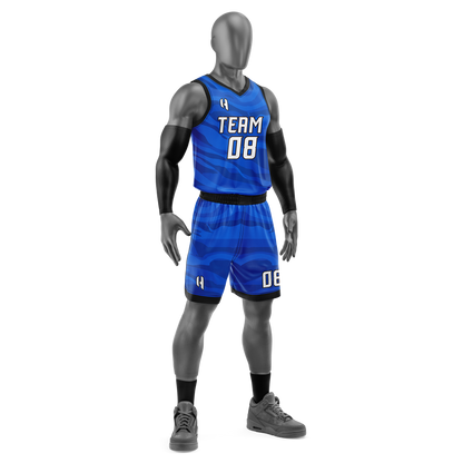 Custom Basketball Jersey and Shorts Set with Personalized Player Name, Number, and Team Name | HX85BS | Customize This!